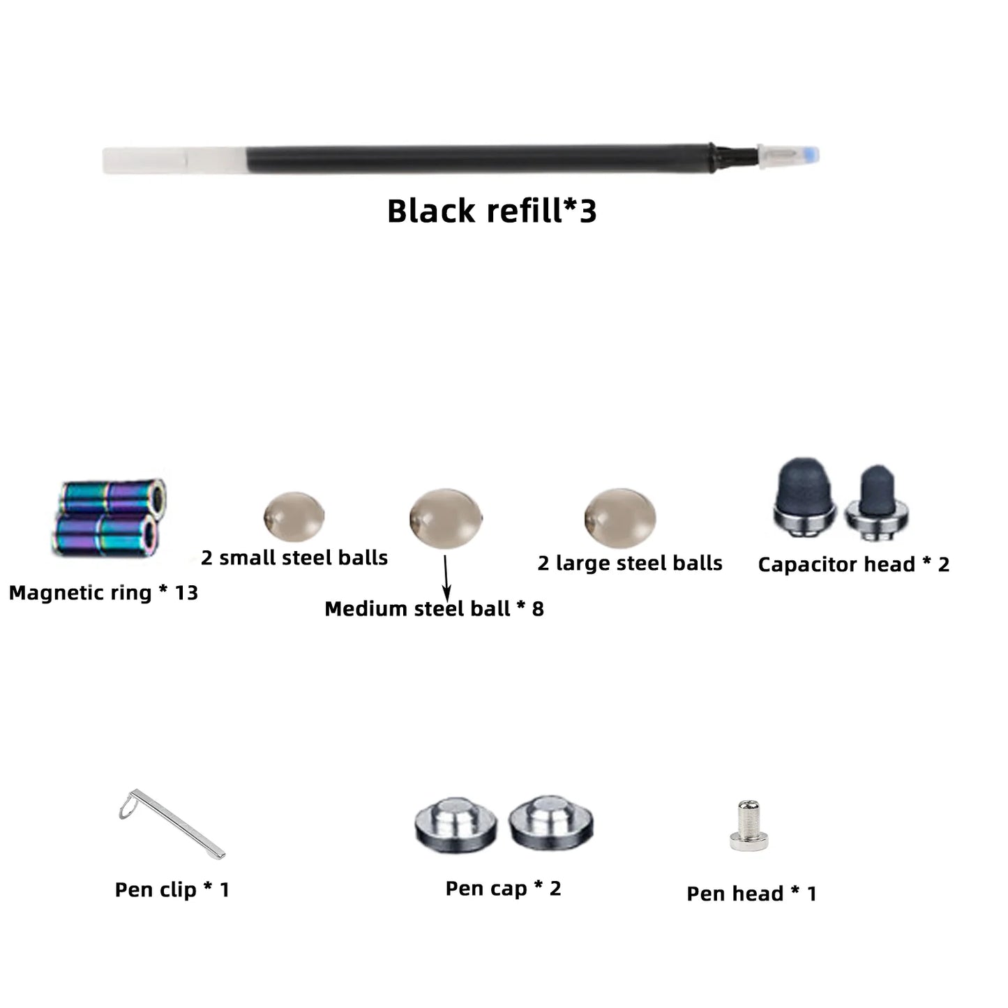 Fidget Pen Pieces