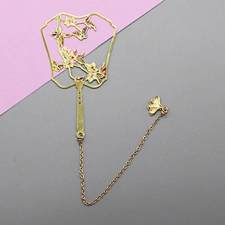 flower butterfly bookmarker