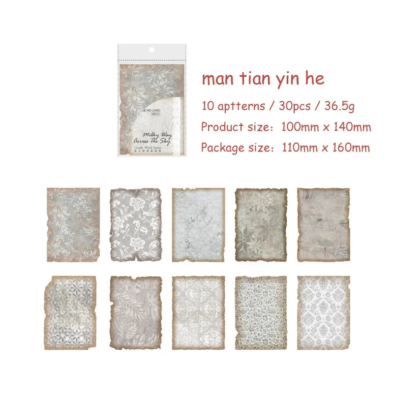 Grey Vintage Paper