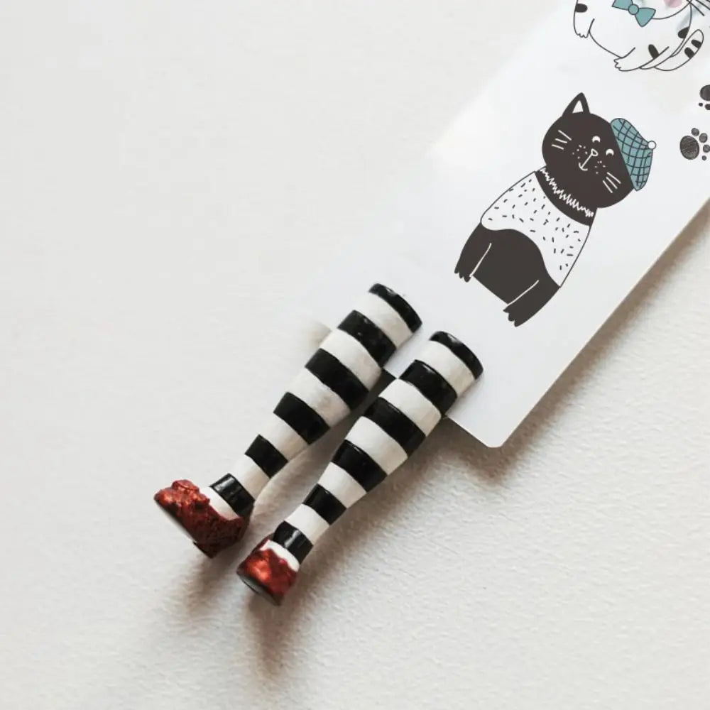 High Heel Bookmarker on a table