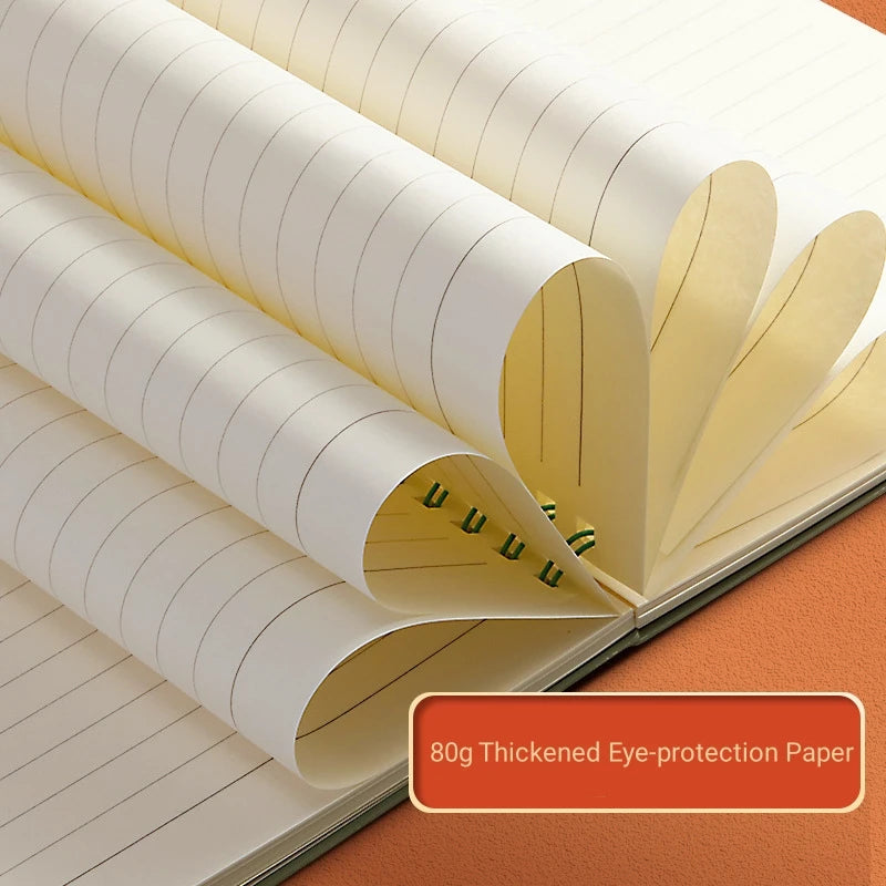 pages of notebook