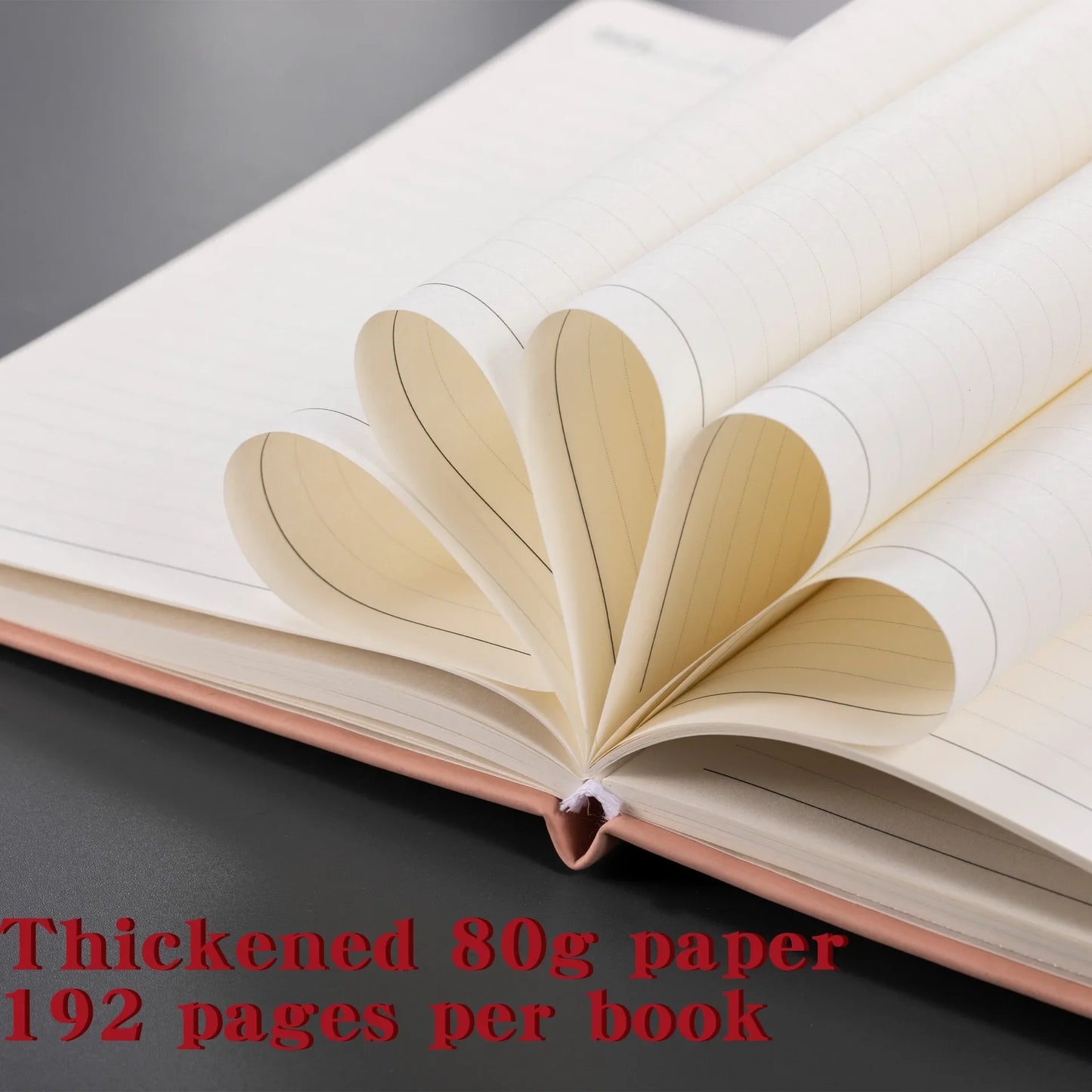 Paper in the notebook