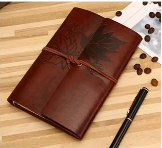 Red Brown Classic Notebook