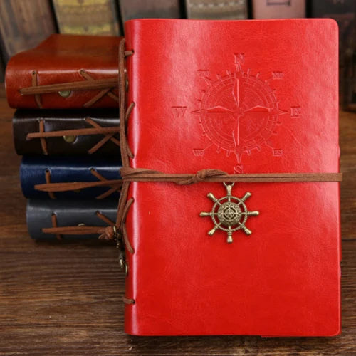 Pirate Notebook Red