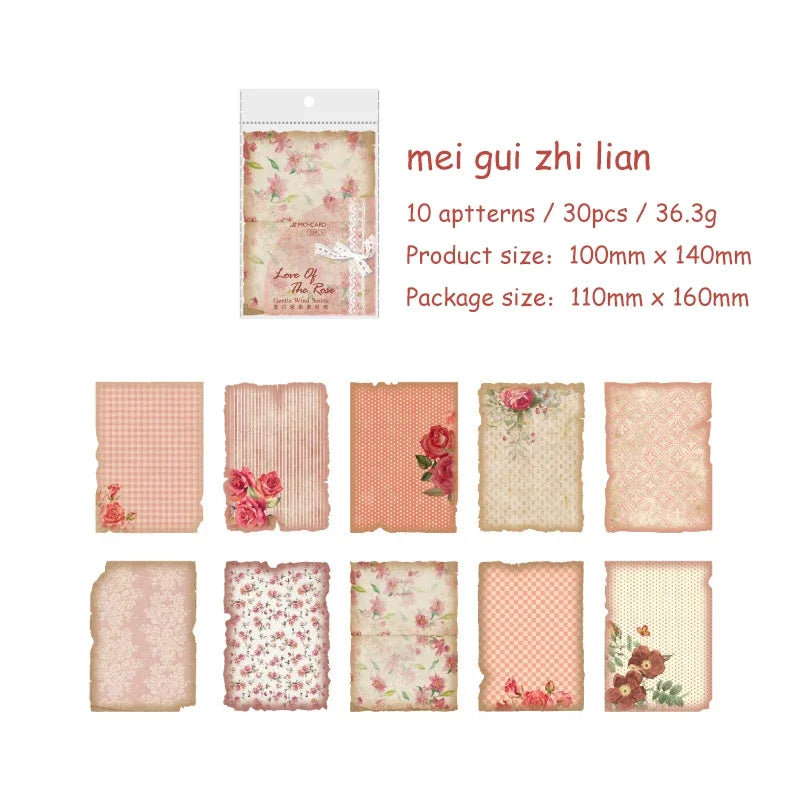 Rose Vintage Paper