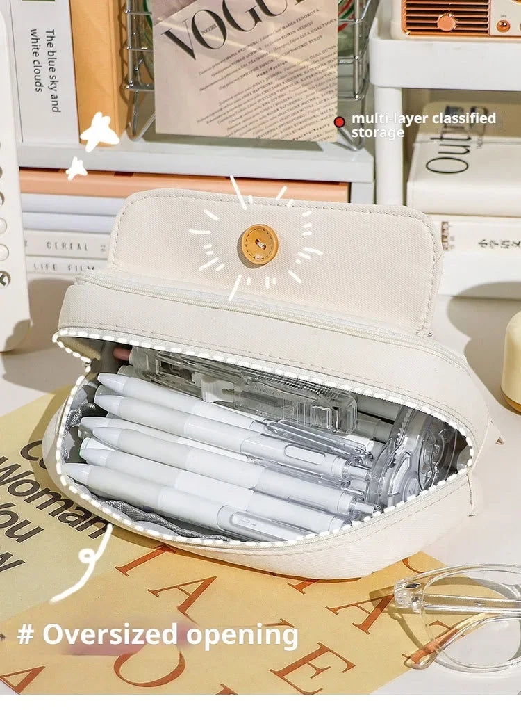 Canvas Pencil Case