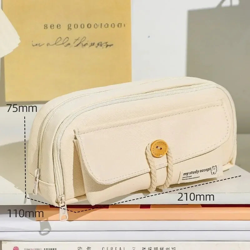 Canvas Pencil Case