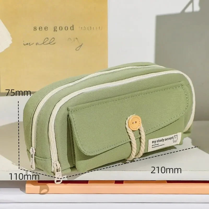 Canvas Pencil Case