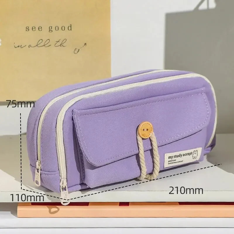 Canvas Pencil Case