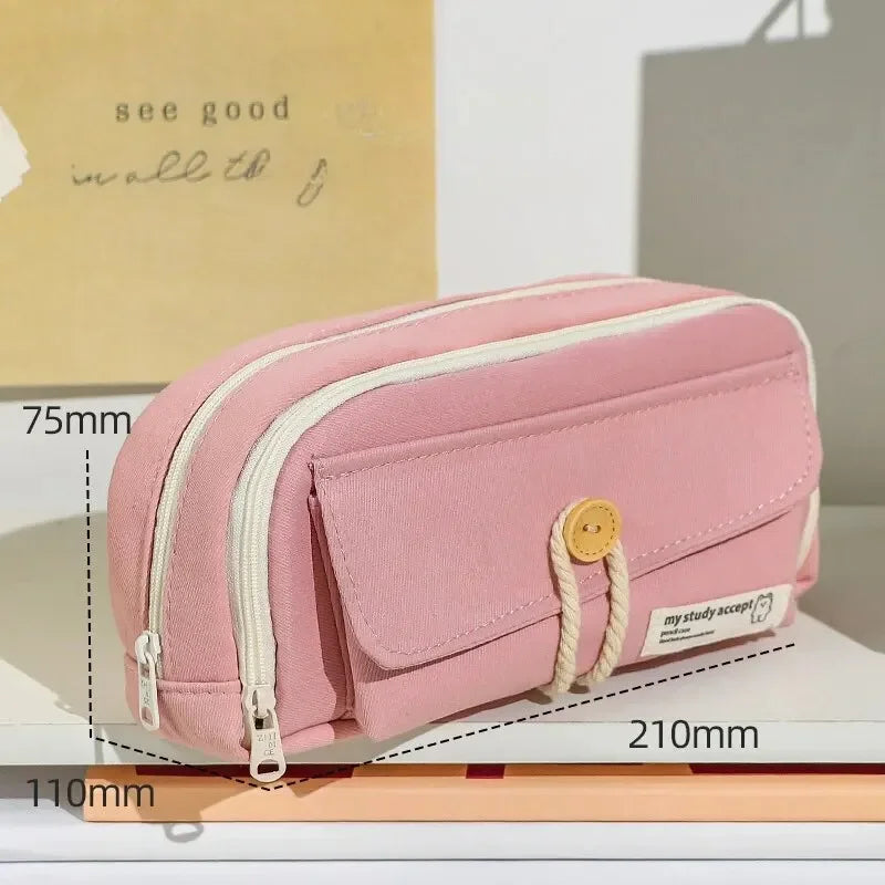 Canvas Pencil Case