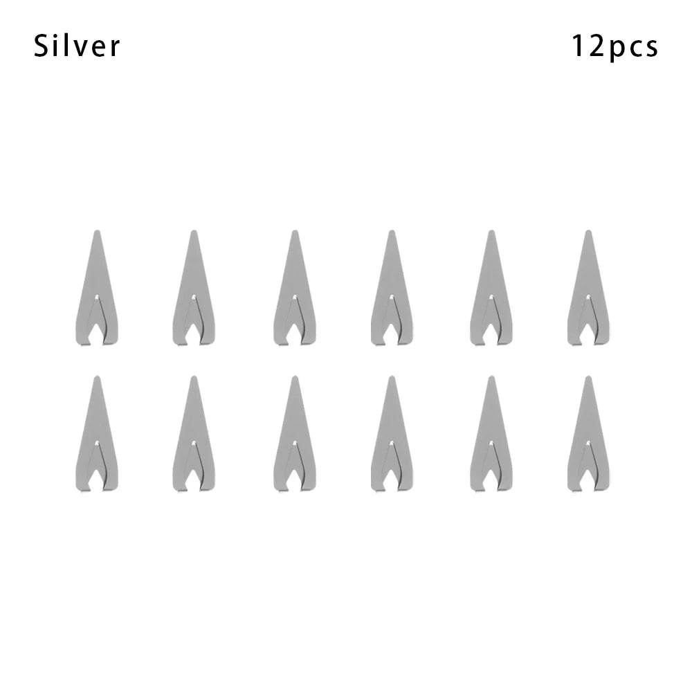 Silver Bookmarker Clips