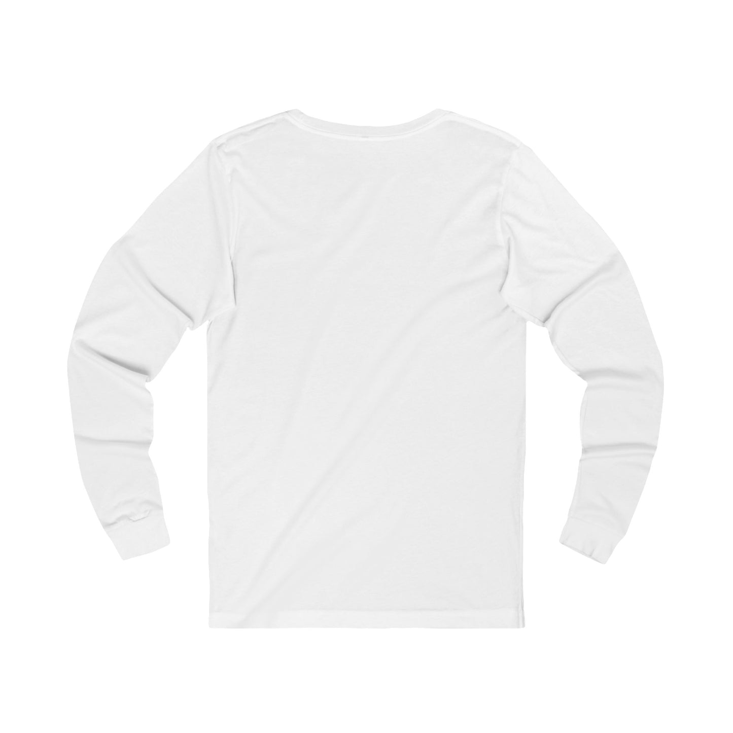 White long-sleeve shirt on a white background