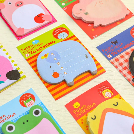 Animal sticky notes