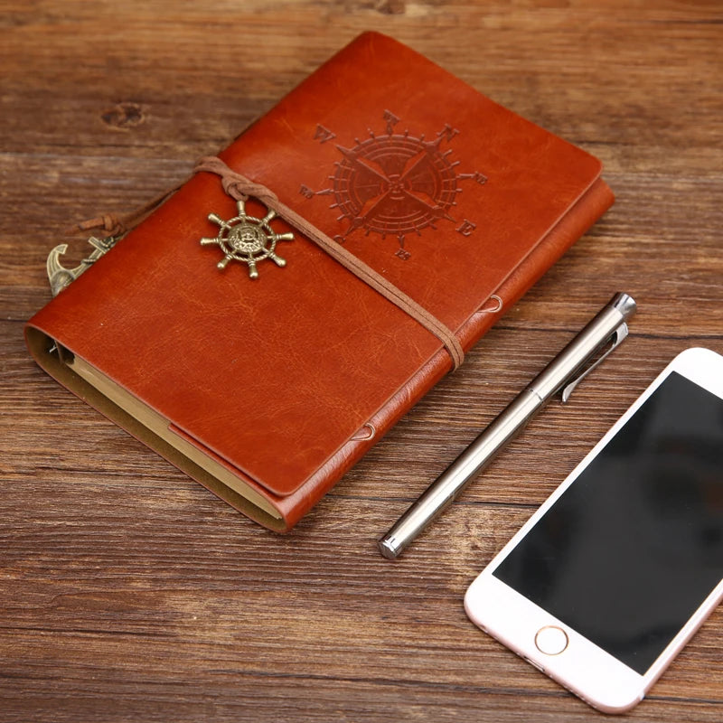 tan notebook
