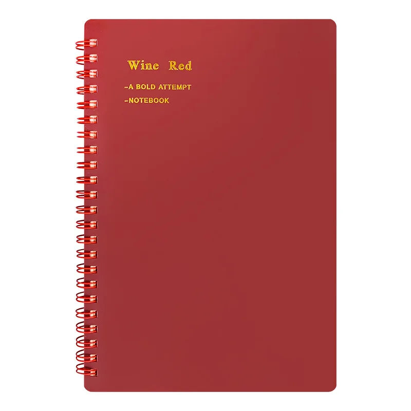 Color red notebook