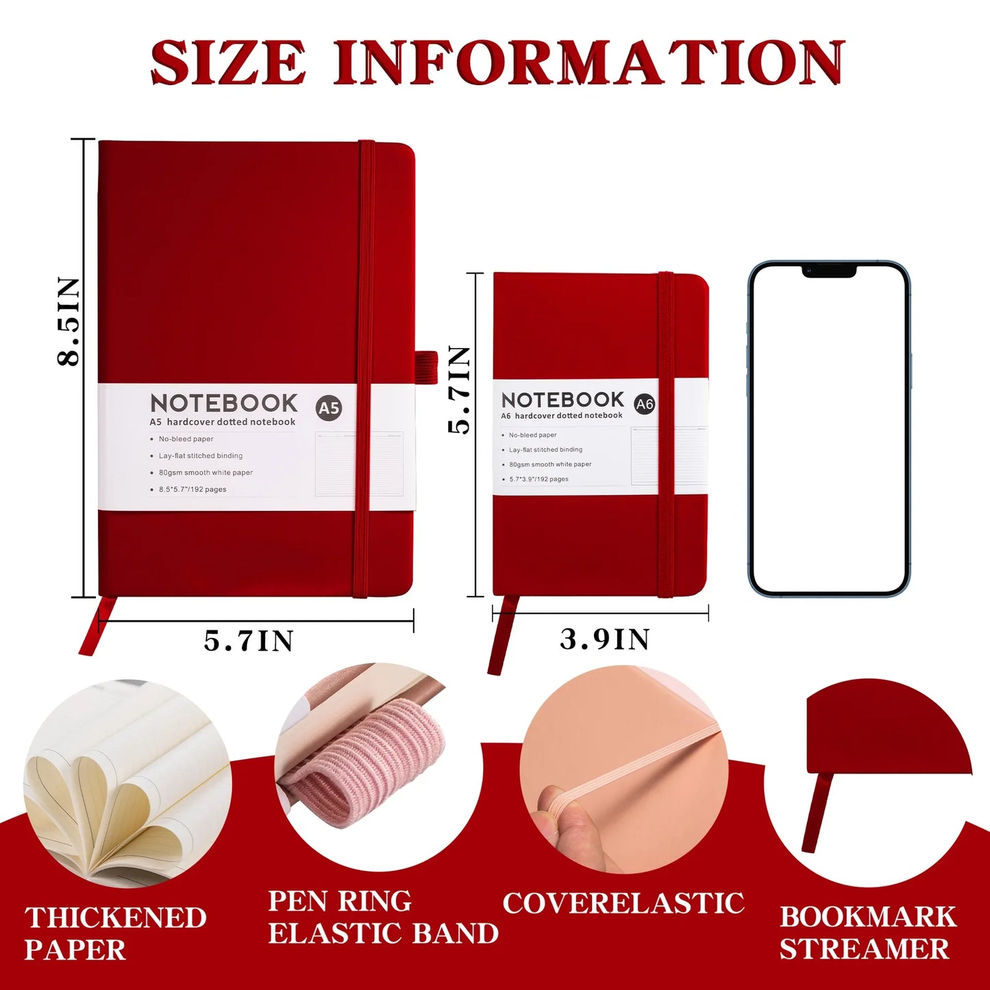 Notebook Sizes