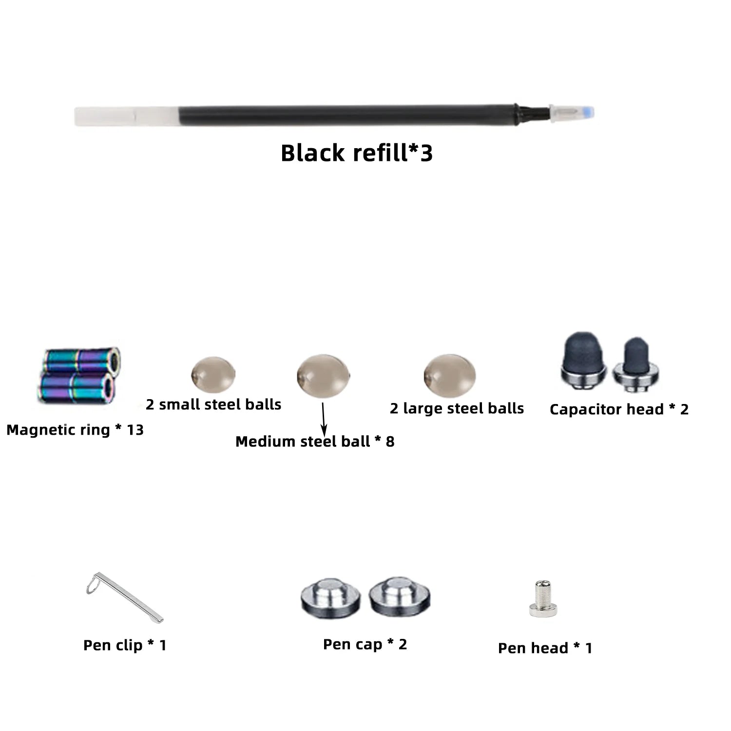 Fidget Pen Pieces