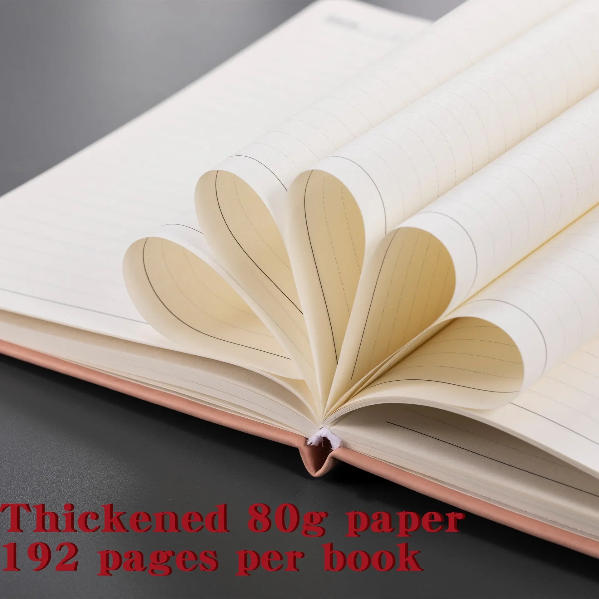 Paper in the notebook