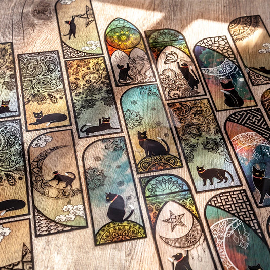 Black cat Bookmarkers