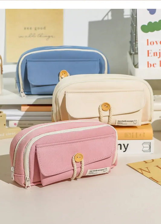 Canvas Pencil Case