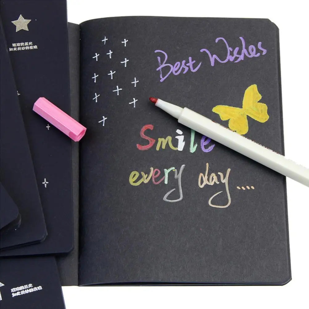 Black Sketchbook Diary Notebook