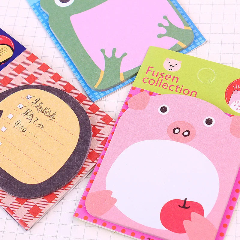 Cartoon Animal Note Pads