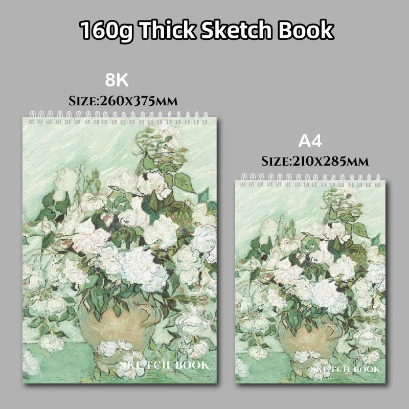 White Blossom Sketch Book